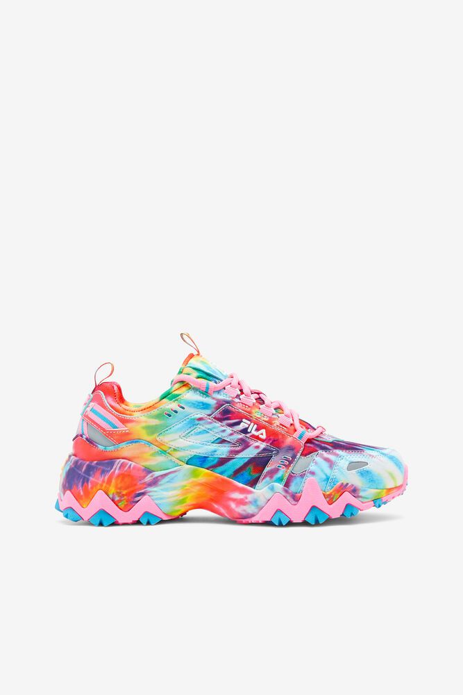 Fila Oakmont Tr Tie Dye Trainers Multicolor - Womens - 35046TQWZ